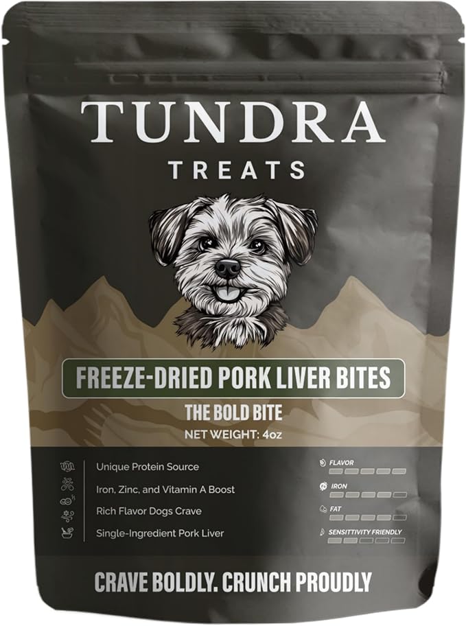 Freeze-Dried Dog Treats – Single Ingredient, High Protein, All-Natural (Pork)