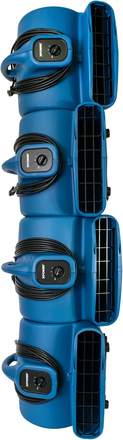 XPOWER P-630 Pro 1/2 HP 2800 CFM Centrifugal Air Mover, Carpet Dryer, Floor Fan, Blower, for Water Damage Restoration, Janitorial, Plumbing, Home Use