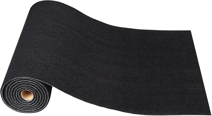 ICOOP Furniture Protectors from Cats Scratching Self Adhesive Black Cat Scratching Mat 15.8"×160" DIY Cat Couch Protector Sofa Protector for Cats Scratch Posts Couch Protection Replacement Carpet Rug
