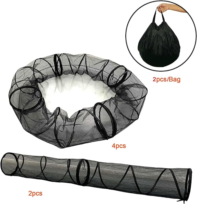 Portable Large Pop Up Pet Cat Tents Enclosures House for Outside Patio Indoor for Cat Puppy Rabbit Small Animals,Quick Opened,Independent or can be Connected to Tunnels