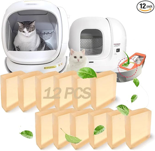PurifyLogix Odor Remover Compatible with MeoWant Self-Cleaning Cat Litter Box, Cat Toilet Odor Control Deodorant Gel for MeoWant Automatic Litter Box, Litter Deodorizer