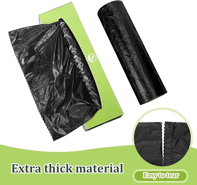 Sherr 10 Boxed Rolls 2000 Counts Dog Poop Bags Bulk Leak Proof Dog Doggy Poop Pet Waste Bags for Puppy Pets Outdoor Walking and Travel