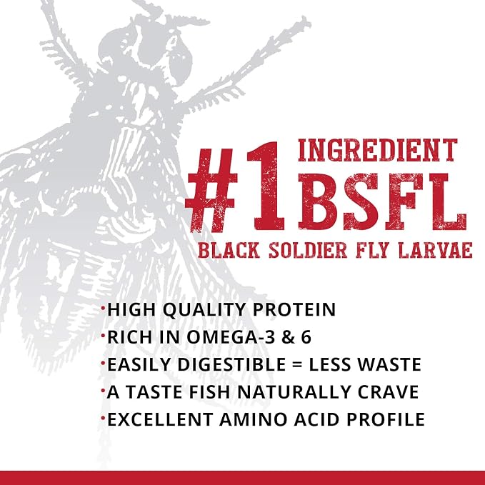 Fluval Bug Bites Cichlid Fish Food, Pellets for Medium to Large Sized Fish, 3.53 oz., A6581