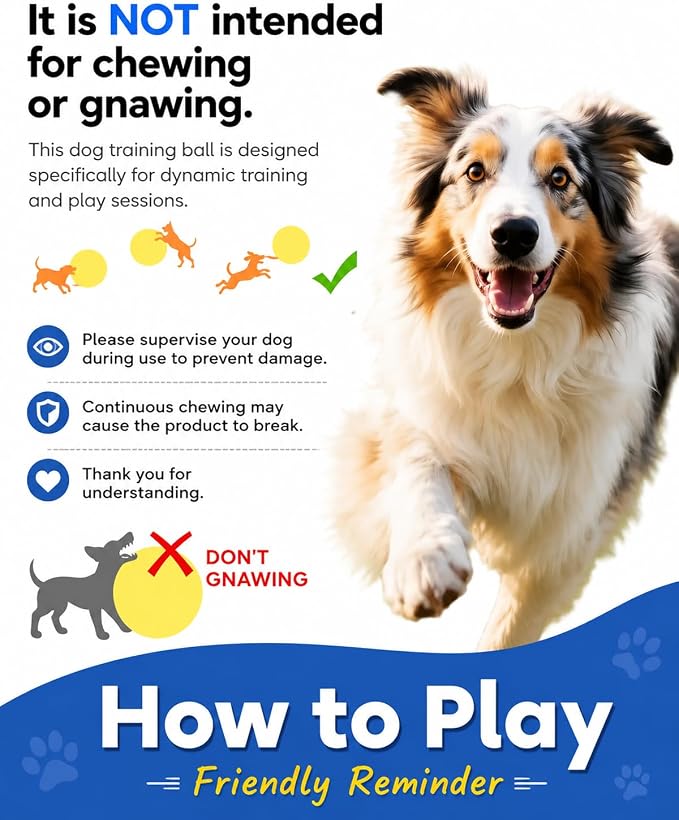 10/18/22" Calming Jumbo Ball for Dogs Durable Tear-Resistant Inflatable Big Ball Tough Herding for Play Exercise Toy with Heavy-Duty Handle Cover & Pump Fun Doggy Herding Dog Giant Tennis(A,10in)