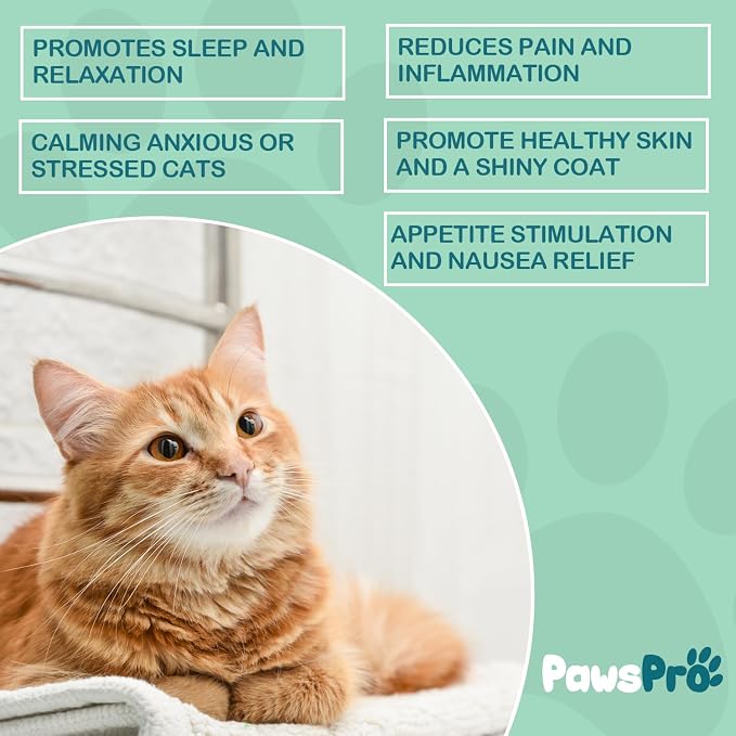 Hemp Oil for Dogs and Cats - Helps Pets with Anxiety, Pain, Stress, Sleep, Arthritis, Seizures Relief - Calming Treats Chews - Support Hip and Joint Health (2 Pack)