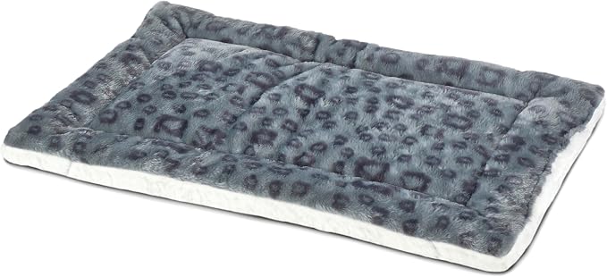 MidWest Homes for Pets Reversible Pet Bed; Machine Washable; Great for Large Dog Breeds; Spotted Gray; 42"; 40242-FVGYS