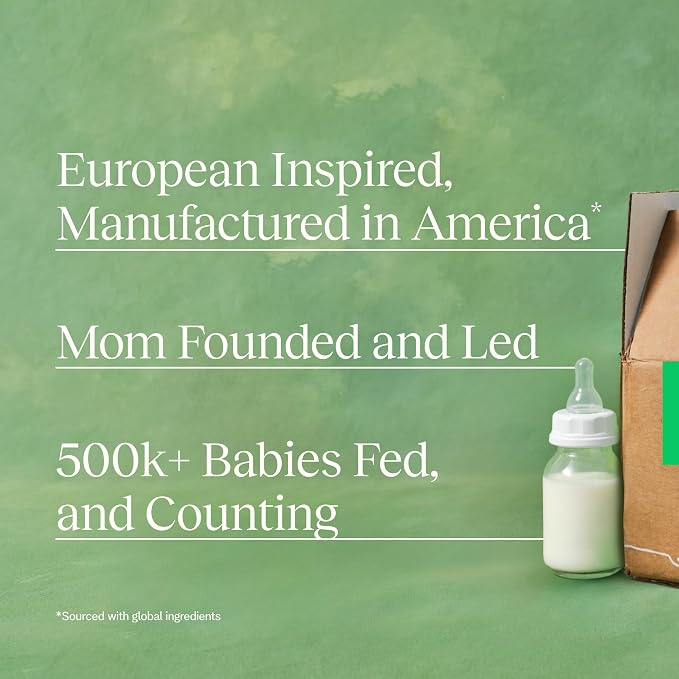 Bobbie Whole Milk, Grass Fed Baby Formula and Probiotic Drops for Newborn Babies and Infants, Milk Based Powder with Iron Plus Daily Liquid Supplement for Gut Health Support, Formula-Feeding Baby Es