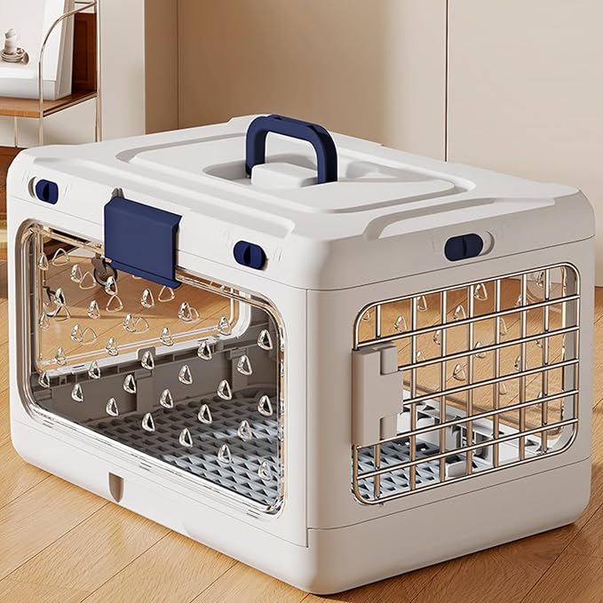 Genérico Canine Cage, Rigid Pet Carrier, Rigid Carrier for Cats | Outings with Puppies and Camping Outdoor Cycling Hiking Travel
