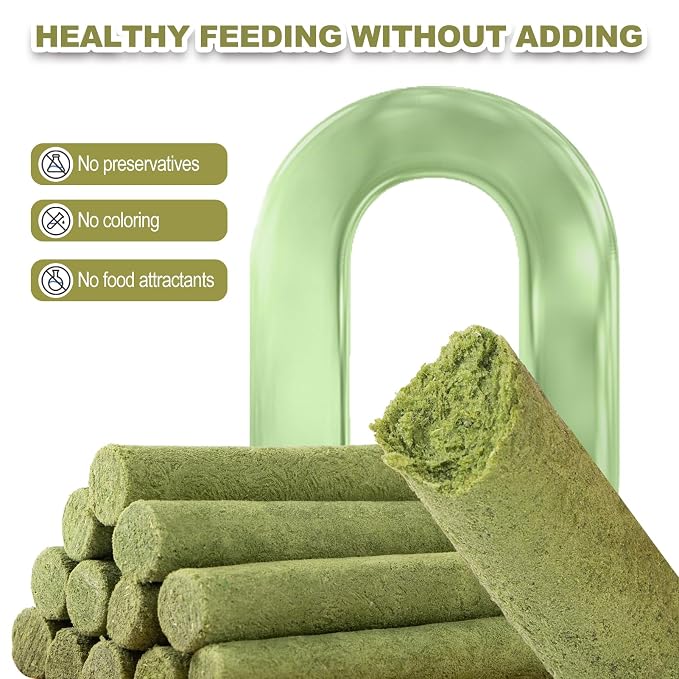 Dylan's cabin Cat Grass Teething Stick - Natural Freeze Dried Treats Edible Chew Cat Toy for Teeth Cleaning and Hairball Removal (80g)