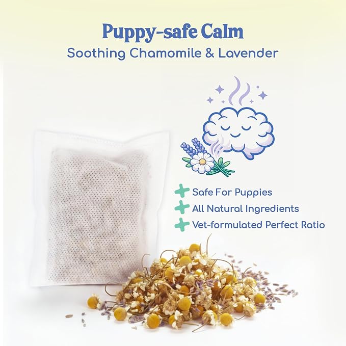 Race&Herd CuddleBun Heartbeat Puppy Toy Sleep Aid - Heartbeat Dog Toy, Dog Heartbeat Toy for Puppy Must Haves for Separation Pet Anxiety Relief Puppy Calming Aid, Dog Toys Behavioral Training (Beige)