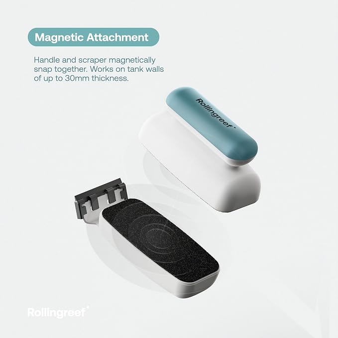 Aquarium Magnet Glass Cleaner, Exclusive Silicone Aquarium Algae Scraper, Aquarium Magnet Glass Cleaner, Aquarium Glass Scraper Cleaning