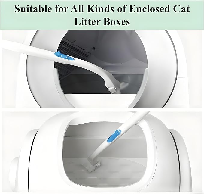 Smart Cat Litter Box Accessories Waterproof Pad Soft Fabric Liner/Pad Soft Mat Removable Liner for 95L Automatic Cat Litter Box (Two Pad with Cleaning Set) | Soft Fabric Liner, Soft Mat, Removable Liner, For 95L Automatic Cat Litter Box