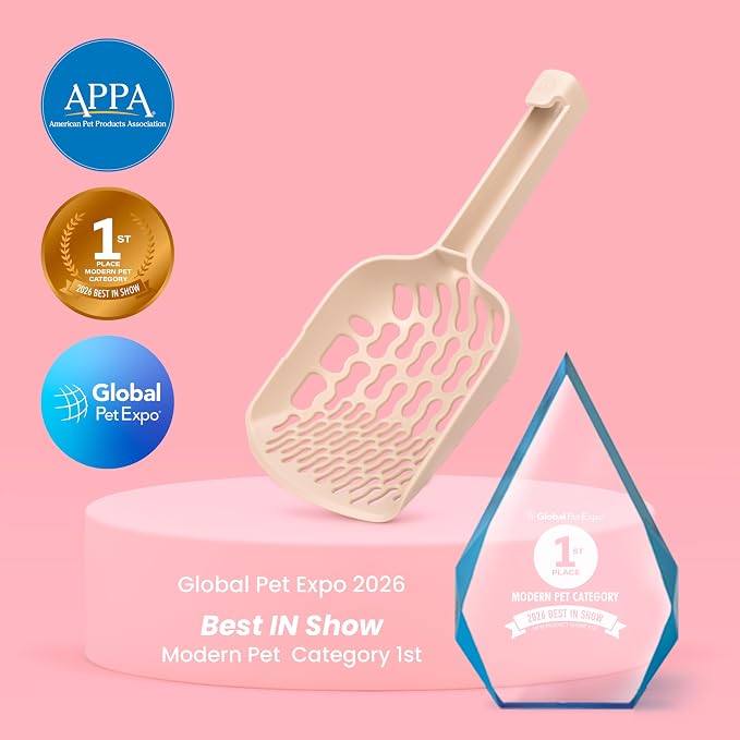 Lady N Ultimate Cat Litter Bundle: Pellet Tofu Cat Litter (Unscented 9lb) + Infinity Scoop, Dust-Free, Low Tracking, Odor Control, with Scoop Designed for Tofu Litter