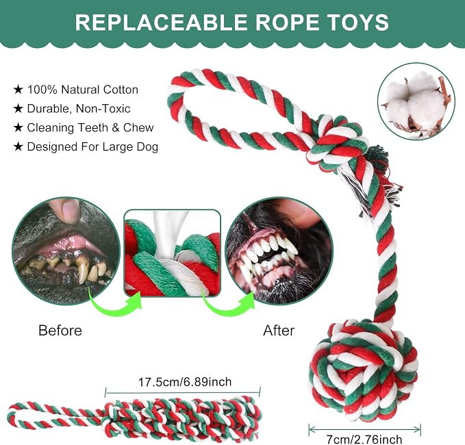 HOPET Dog Outdoor Bungee Solo Hanging Toy & Licking Mat for Dogs