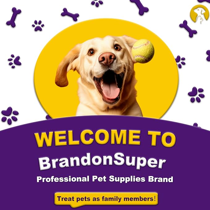 BrandonSuper Dog Diapers Female 50CT,S,Ultra Absorbent Disposable Girl Doggy Diapers,Leak-Proof 360°Waist Dog Diapers