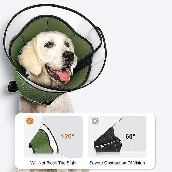 Stop Licking Protective Collar Wounds Dog Collar Health Medicals for Large Media Canines Post Surgeries Dog