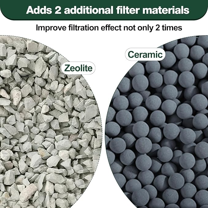 xbbwmrs 8 Count Medium Filter Cartridges Compatible with Tetra Whisper Bio-Bag Filters Medium Replacement Filter Cartridges for Whisper ReptoFilter and 10i IQ10 PF10 Power Filters -Ready to Use