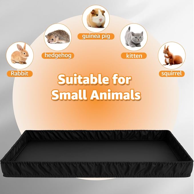 PJYuCien C&C Cage Bottom 24"x48", Easy to Install | Use as Top, Use as Bottom and Top Set, Protect Floor, Saves Time and Effort,for Guinea Pig and Other Small Animals