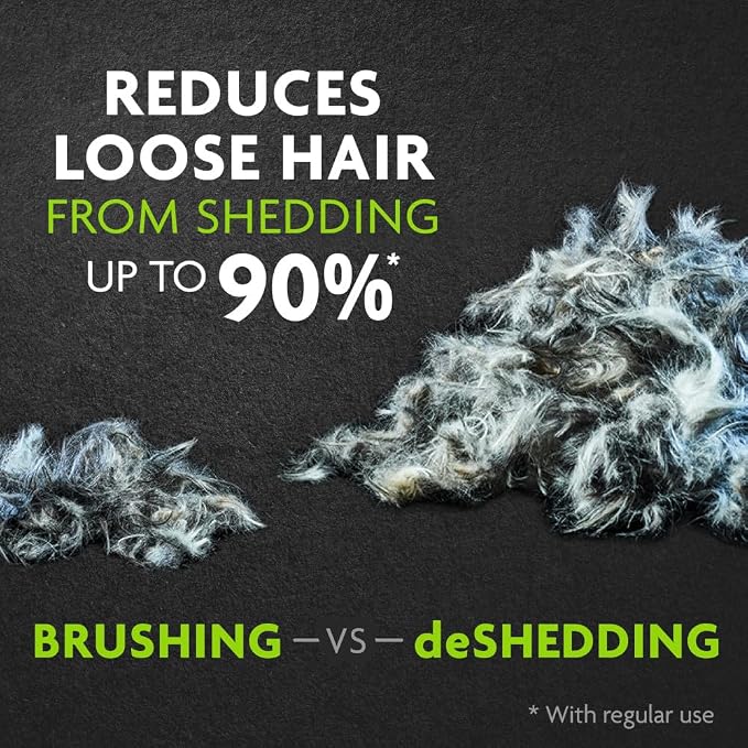 FURminator deShedding Tool For Medium to Large Cats With Short Hair, Removes Loose Hair From Shedding