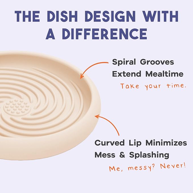 Lick Dish 2-Pack Bundle – Silicone Lick Mats for Cats and Kittens - Dishwasher Safe Pet Products