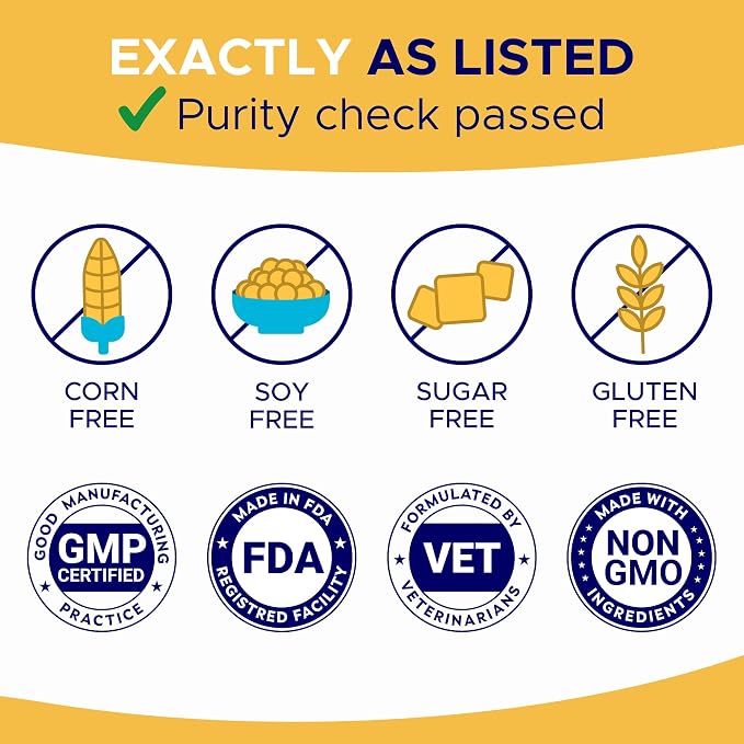 Omega 3 Alaskan Fish Oil Treats for Dogs (360 Ct) - Dry & Itchy Skin Relief + Allergy Support - Shiny Coats - EPA&DHA Fatty Acids - Natural Salmon Oil Chews - Hip & Joint Support - Salmon Flavor
