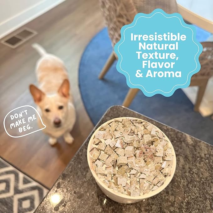 hotspot pets Freeze Dried Chicken Breast & Beef Liver Bundle- 1lb Bags of Each - Resealable Bags -Single Ingredient All Natural Grain-Free - Perfect for Training, Topper or Snack - Made in USA
