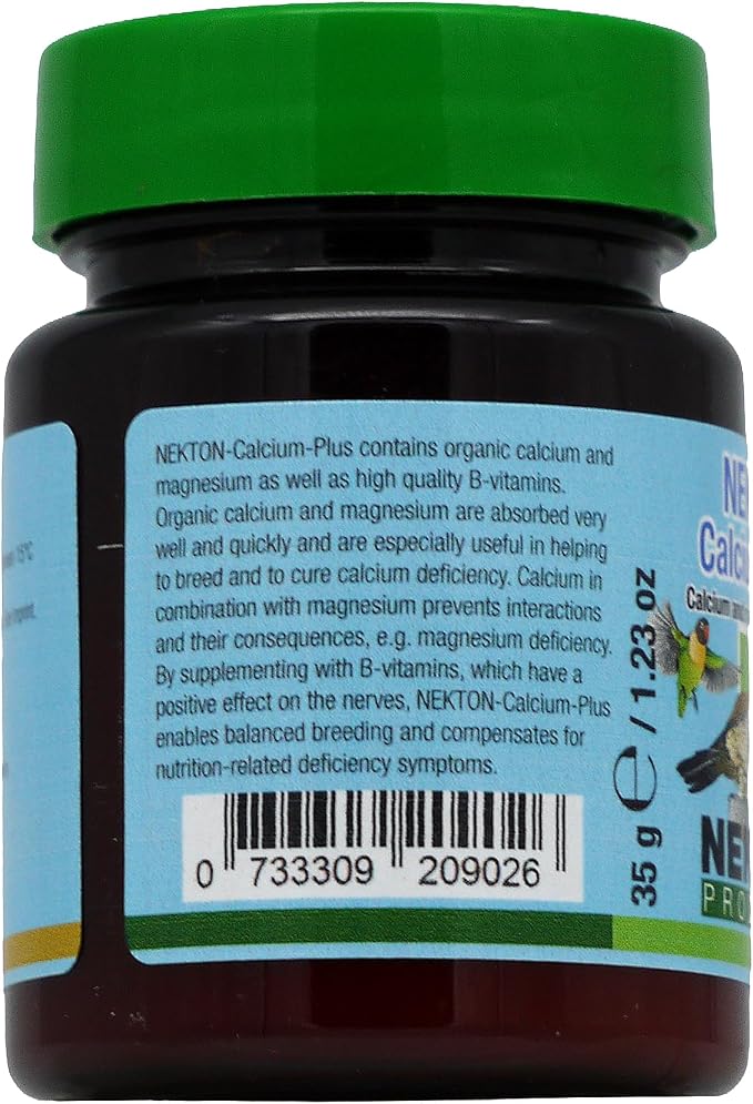 Nekton Calcium Plus - Calcium with Magnesium & Vitamins 35g/1.23 oz