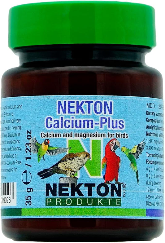 Nekton Calcium Plus - Calcium with Magnesium & Vitamins 35g/1.23 oz
