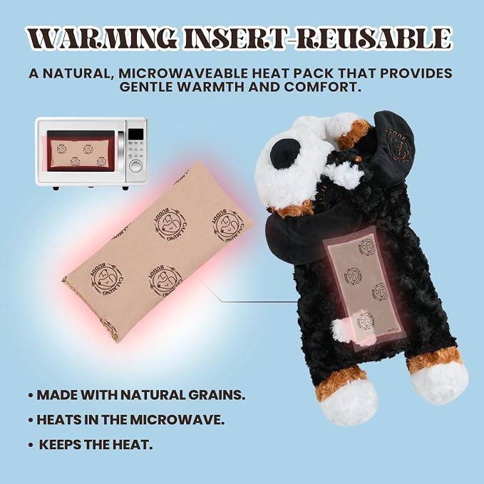 Teddy - Puppy Heartbeat Toy for Anxiety Relief with Reusable Heat Pack and Lavender, Sleep Aid for Dogs, Plush Comfort Toy for All Breads