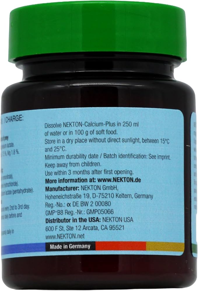 Nekton Calcium Plus - Calcium with Magnesium & Vitamins 35g/1.23 oz