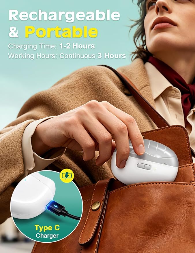Electric Nail Clipper for Seniors & Kids, Baby Nail Trimmer Electric with Nail Debris Storage, Rechargeable Toenail & Fingernail Clippers with LED Light, Low Noise, Family-Friendly Grooming
