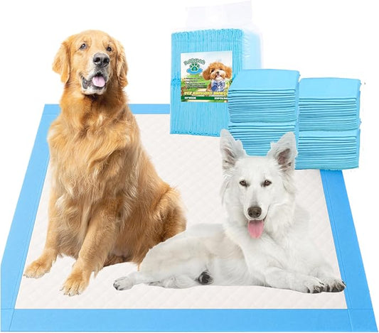 SNIFIT Dog Pee Pads for Puppies & Large Dogs - Highly Absorbent Large Leakproof Pet Pee Pads with Tear Resistant & Edge-Wrapped Design - Quick-Dry Washable Pee Pads for Dogs Use Indoor & Outdoor -20ea