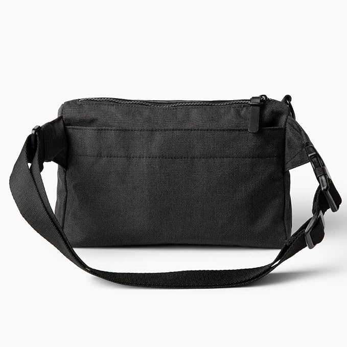 Cleverpup Dog Walk & Train Sling Bag - Hands-Free Dog Walking & Training Bag with Treat Pouch, Poop Bag Holder & Phone Pocket - Crossbody or Fanny Pack, Adjustable Strap - Graphite