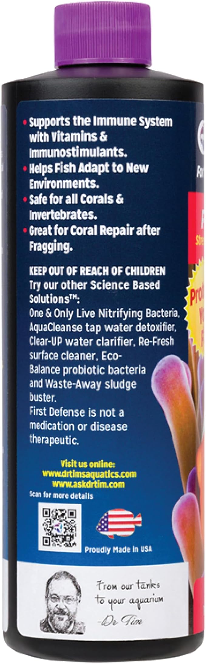 DrTim's Aquatics First Defense Reef (DrTim's Aquatics First Defense Reef 16oz)