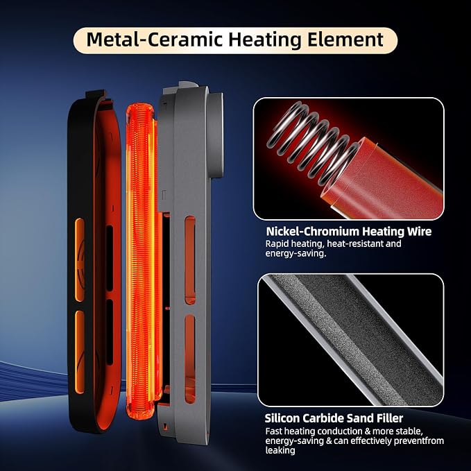 boxtech 300w Fish Tank Heater - Aquarium Heater with Led Digital Display, External Temperature Controller, Overheat Protection for 35 to 70 Gallon Tank