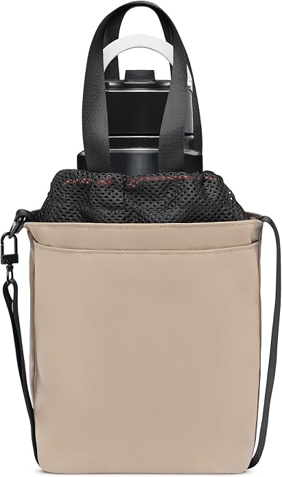 VOORAY Hydration Sling 4L Water Bottle Holder with Strap, Phone Pocket, Detachable Strap & Tote Handles