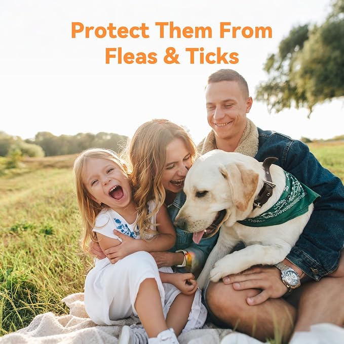 Puainta Addcool Plus Flea and Tick Prevention for Small Dogs & Puppies, Professional Topical Treatment, 3 Monthly Doses, Fast-Acting Waterproof Dog Flea Drops (5-22 lbs)
