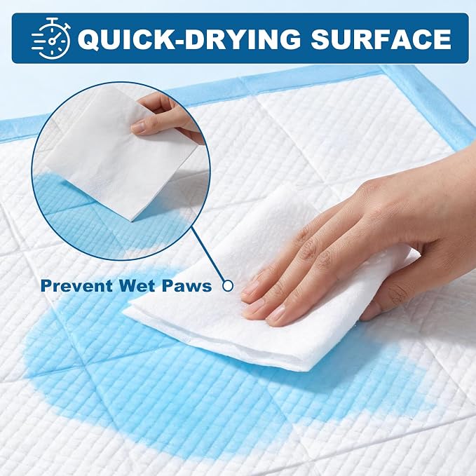 XXXL Dog Pee Pads Extra Large 36"x36" (35 Count), Heavy Duty XXL Puppy Pads for Large Dogs, Super Absorbent Potty Pads & Pet Training Mats