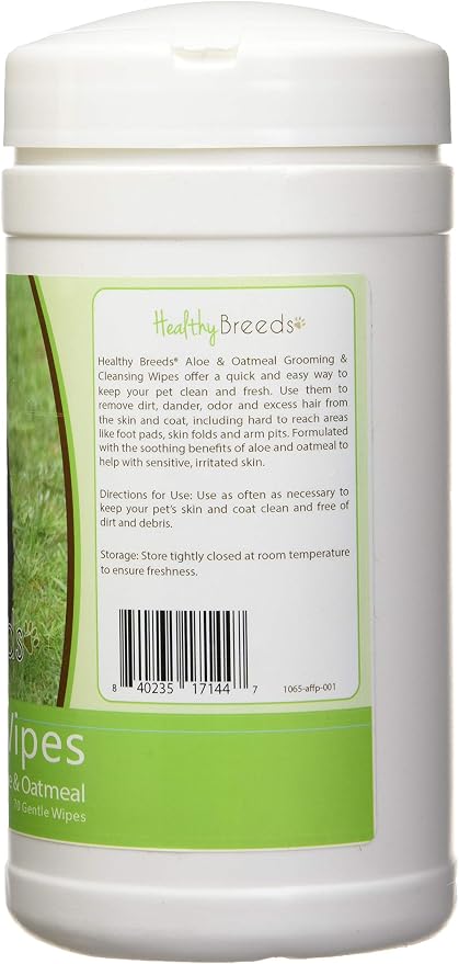 Healthy Breeds Affenpinscher Grooming Wipes - Multi-Purpose - Keep Them Clean & Smelling Great From Head-to-Tail - Pina Colada Scent - 70 Count