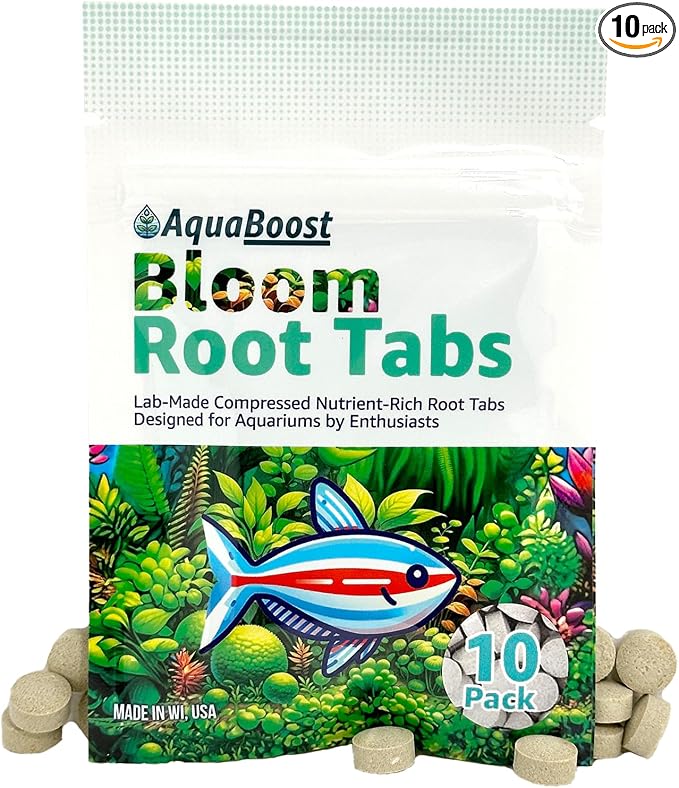 Bloom Root Tabs Aquarium Plant Supplement | Fish Tank Root Tabs (10 Pack)