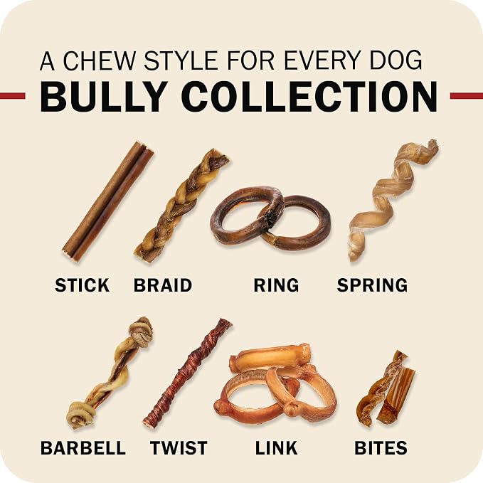 Redbarn Pet Products Bully Springs for Dogs, 3-Count, Pack of 15