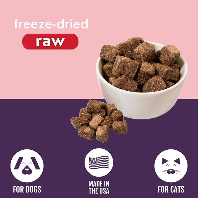 Momentum Carnivore Nutrition Freeze-Dried Beef Bundle – Beef Heart Treats and Training Bites – Single & Two-Ingredient Dog & Cat Treats – Grain-Free, High Protein, USA Made – 3.5 oz + 2.5 oz