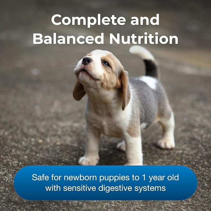 PetAg Goat’s Milk Esbilac Powder - 5 lb - Powdered Puppy Formula with Prebiotics, Probiotics & Vitamins for Puppies Newborn to Six Weeks Old - for Sensitive Digestive Systems
