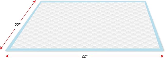 Four Paws Pet Select Pee Pee Pads for Dogs and Puppies 100 Count Standard: 22" x 22"