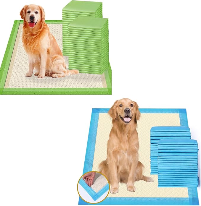 Gardner Pet Pee Pads for Dogs (Green+Blue)