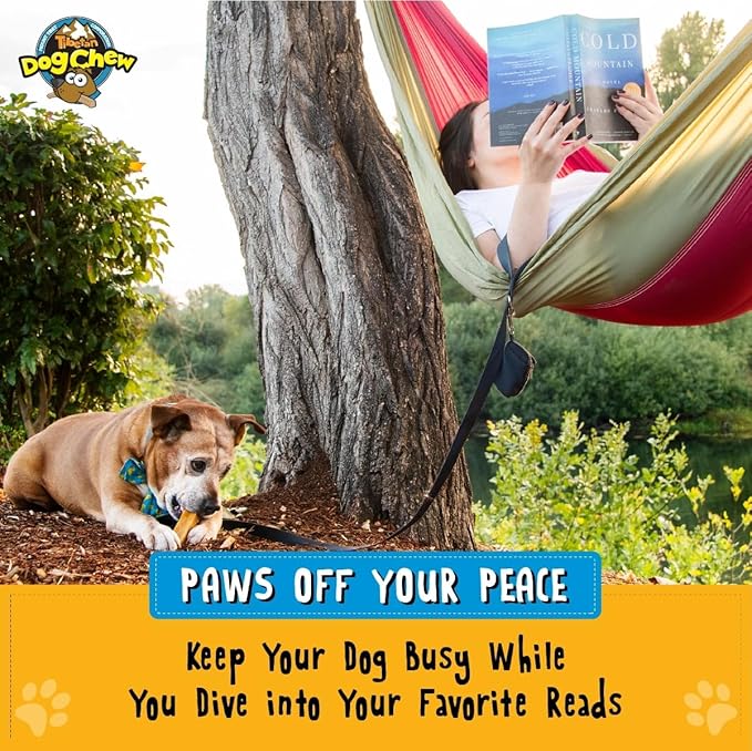 Tibetan Dog Chew (X-Large, 6.0 oz) Yak Treats - No Additives and No Preservatives. Keep Your Bored Fur-Babies Busy and Entertained for Hours (for Extra-Large Dog Breed)