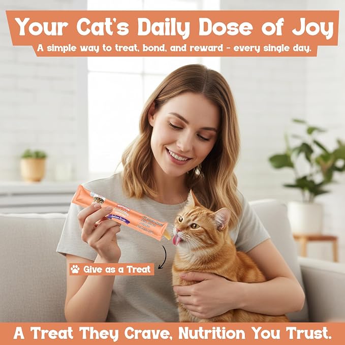 Beefeaters Salmon Pure Cat Treats 1.59oz (12 Pack) | Lickable Squeeze Tube Treats, Grain-Free, No Added Sugar, Real Salmon, Taurine-Enriched, Ideal for Bonding, Seniors, Toppers & Everyday Treating