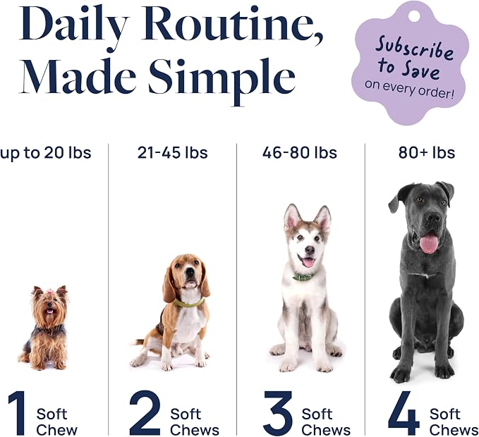 Veterinary Formula Pet Calm 120ct – Vet-Formulated Calming Chews for Dogs with L-Theanine, L-Tryptophan for Behavior Support, Relaxation Treats, Puppy Chews for Stressful Situations, Dog Calming Aid