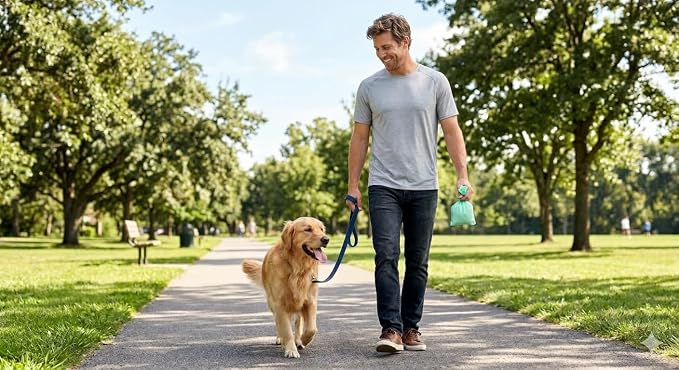 BOS Odor-Sealing Dog Poop Bags for Pet Waste - Disposal Doggy Bags - Scent & Smell Free (90Bags) [Size: M, Color: Light Mint Green] (Pack of 1)