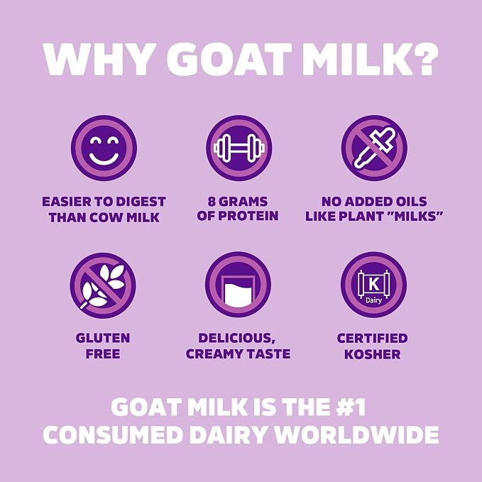 Meyenberg Whole Powdered Goat Milk, 16oz pouch, Amazon Exclusive, Kosher, Gluten Free, 6pk